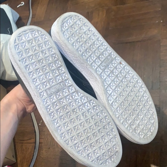 puma basket heart patent sneakers - Picture 3 of 5